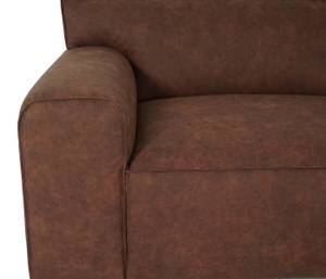 Ecksofa J59 Ottomane rechts Braun