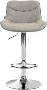 Barhocker Vonore 2er Set Taupe - Silber