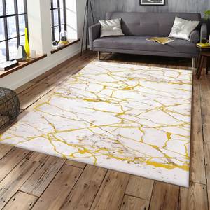 Tapis MARBRE Jaune - 120 x 180 cm