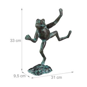 Statue de jardin Grenouille dansante 31 x 33 cm