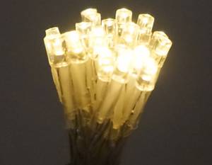 LED-Lichterkette mit Timer Kunststoff - 3 x 7 x 1 cm