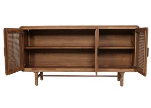 Sideboard M47 Braun - Holzart/Dekor - Holz teilmassiv - 160 x 82 x 45 cm