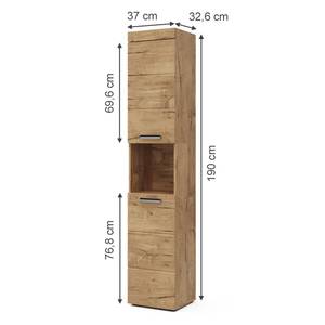 Badschrank Luna 36757 Eiche Wotan Dekor