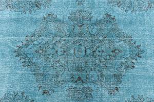 Teppich Ultra Vintage LXXIV Blau - Textil - 196 x 1 x 284 cm