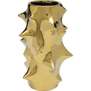 Vase Pointy Gold - Keramik - 15 x 25 x 15 cm