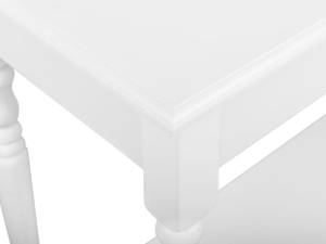 Table d'entrée TOBAGO Blanc - Bois manufacturé - 102 x 77 x 40 cm