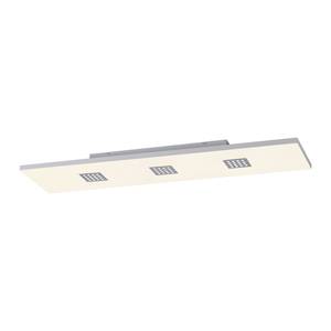 LED Deckenlampe PURE NEO Grau - Metall - 120 x 7 x 120 cm