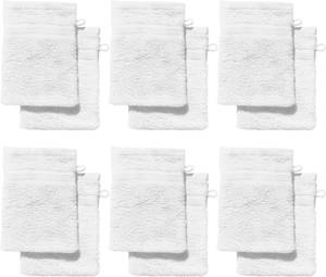 Waschhandschuh 12er-Pack 166402 Weiß
