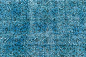 Tapis Ultra Vintage CCLXXXI Turquoise - Textile - 173 x 1 x 282 cm