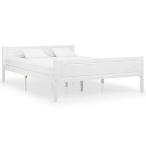 Cadre de lit 3009062-1 Blanc - Largeur : 126 cm