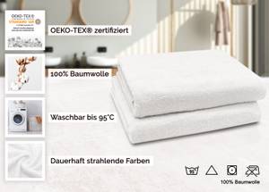 Badetuch 00000321 2er-Set Weiß