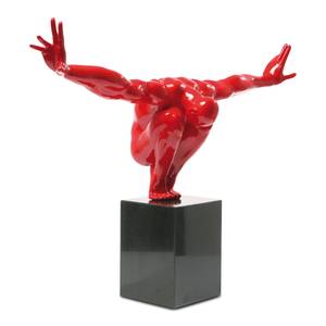 Sculptuur Ballina rood