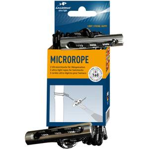 Set cordes de suspension pour hamacs Mic Matière plastique - Noir