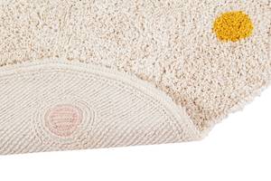 Waschbarer Baumwollteppich, COOKIE ROUND Beige - Textil - 120 x 120 cm