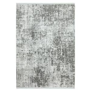 Tapis moderne tissé plat CLOAK Gris - 200 x 290 cm