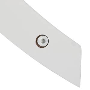Wandhandtuchhalter Bad weiß Silber - Weiß - Holzwerkstoff - Metall - 38 x 40 x 25 cm