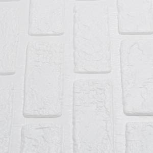 Wandpaneele Steinoptik im 10er Set Weiß