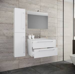 Table de toilette Badinos Blanc - Largeur : 61 cm