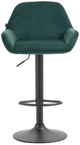 Tabouret de bar Braga Lot de 2 Vert foncé