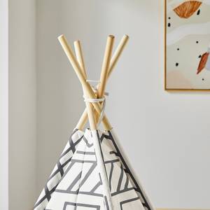 Tente Enfant OSS03-A03 En partie en bois massif - 120 x 158 x 115 cm