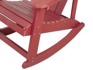 Schaukelstuhl ADIRONDACK Rot