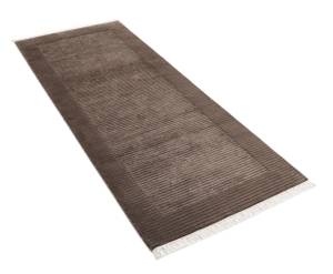 Tapis de passage Darya DCCCXLVII Marron - Textile - 79 x 1 x 201 cm