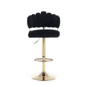 Tabouret de bar Mercury Ⅰ (lot de 2) Noir