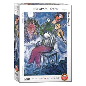 Puzzle Der blaue Geiger 1000 Teile Papier - 26 x 6 x 36 cm