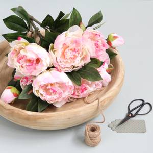 Bouquet artificiel de Pivoines Rose clair