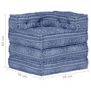 Pouffe 297477-8 Bleu