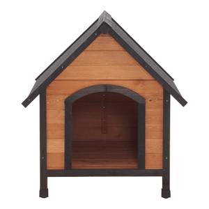 Niche à chien Hundsheim Marron - Bois massif - 78 x 83 x 88 cm