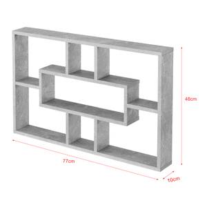 Wandregal Qinngua Beton Dekor