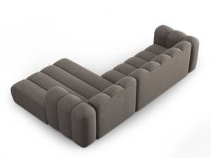 modulares Ecksofa LUPINE 4 Sitzplätze Grau