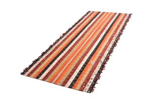 Tapis Jajim CLXIV Orange - Textile - 124 x 1 x 316 cm