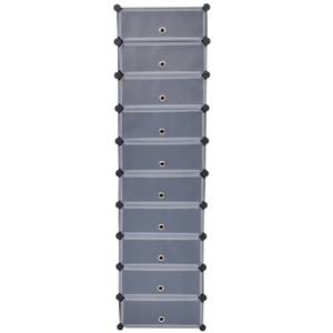 Schuh-Organizer 295264 Schwarz - Weiß