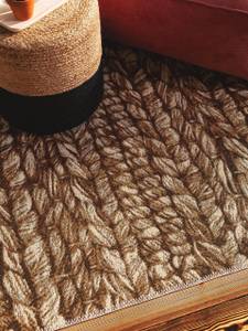 Outdoor Teppich Kenya 5 Beige - Textil - 80 x 1 x 165 cm