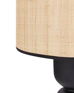 Lampe de table PRESIDIO Noir - Bleu - Fibres naturelles - 30 x 47 x 30 cm