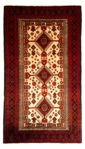 Belutsch - 183x107cm Rot - Naturfaser - 107 x 1 x 183 cm