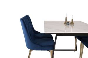 Essgruppe Estelle 1 (5-teilig) Blau - Massivholz - 90 x 75 x 140 cm