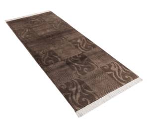 Tapis de passage Darya DCCCLXVI Marron - Textile - 79 x 1 x 201 cm