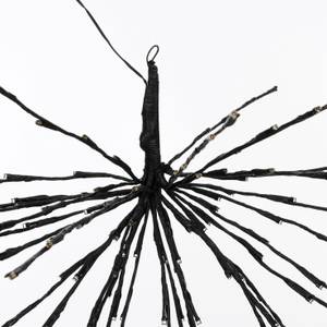 Lichterkette Feuerwerk Schwarz - Weiß - Kunststoff - 70 x 48 x 70 cm