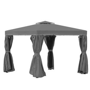 Pavillon 84C-269LG Grau - Metall - 296 x 270 x 296 cm