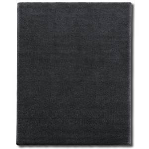 Shaggy-Teppich Prestige Grau - Kunststoff - 100 x 2 x 350 cm