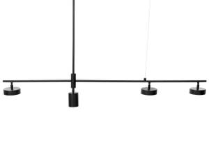 Lampe suspension FOYLE Noir - Métal - 122 x 69 x 15 cm