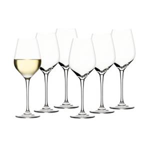 Weißweinkelche Exqusit (Royal) 6er Set Glas - 8 x 23 x 8 cm