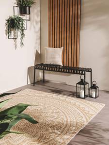 Tapis d'extérieur & intérieur Cleo Blanc crème - 140 x 200 cm