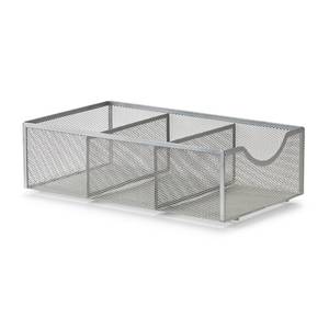 Universal-Organizer, Mesh, silber Silber - Metall - 40 x 15 x 25 cm