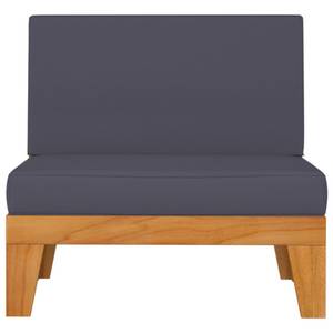 Mittelsofa 3008578-3 Grau - Massivholz - Holzart/Dekor - 66 x 62 x 69 cm