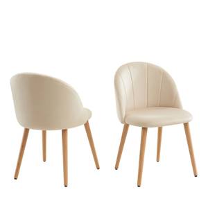 Lot de 2 chaises Roandola Beige