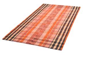 Teppich Jajim CVII Orange - Textil - 139 x 1 x 253 cm